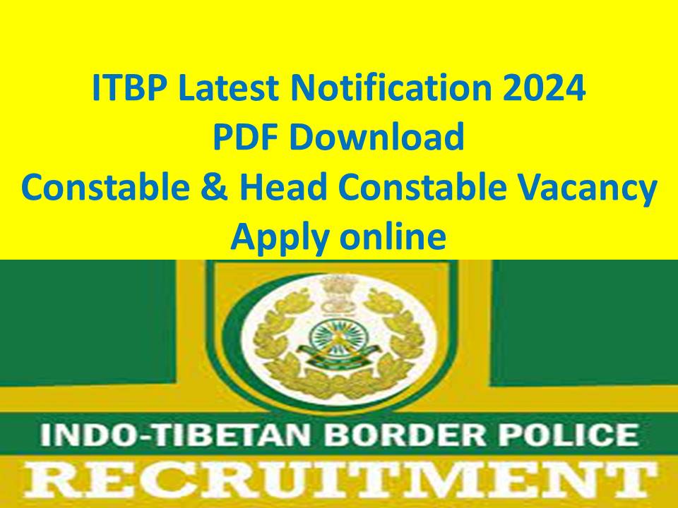 ITBP Constable Recruitment 2024: Apply Online for 128 Animal Transport, Kennelman, and Dresser Veterinary Constable Posts, government job portal details on sarkariclerks.