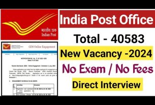 Post Office Agent Recruitment: 2024, government job portal details on sarkariclerks.