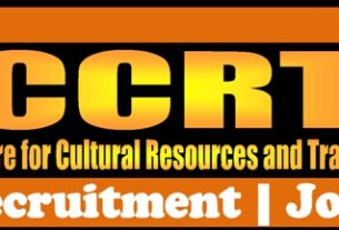 Cultural Resources and Training Center Recruitment 2024, government job portal details on sarkariclerks.